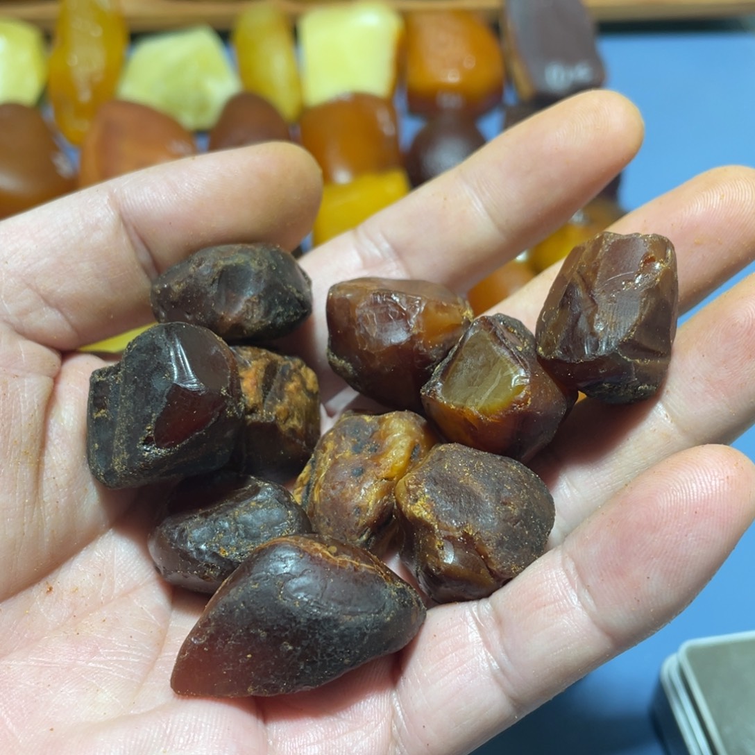 期***m定制蜜蜡未镶嵌波罗的海琥珀蜜蜡