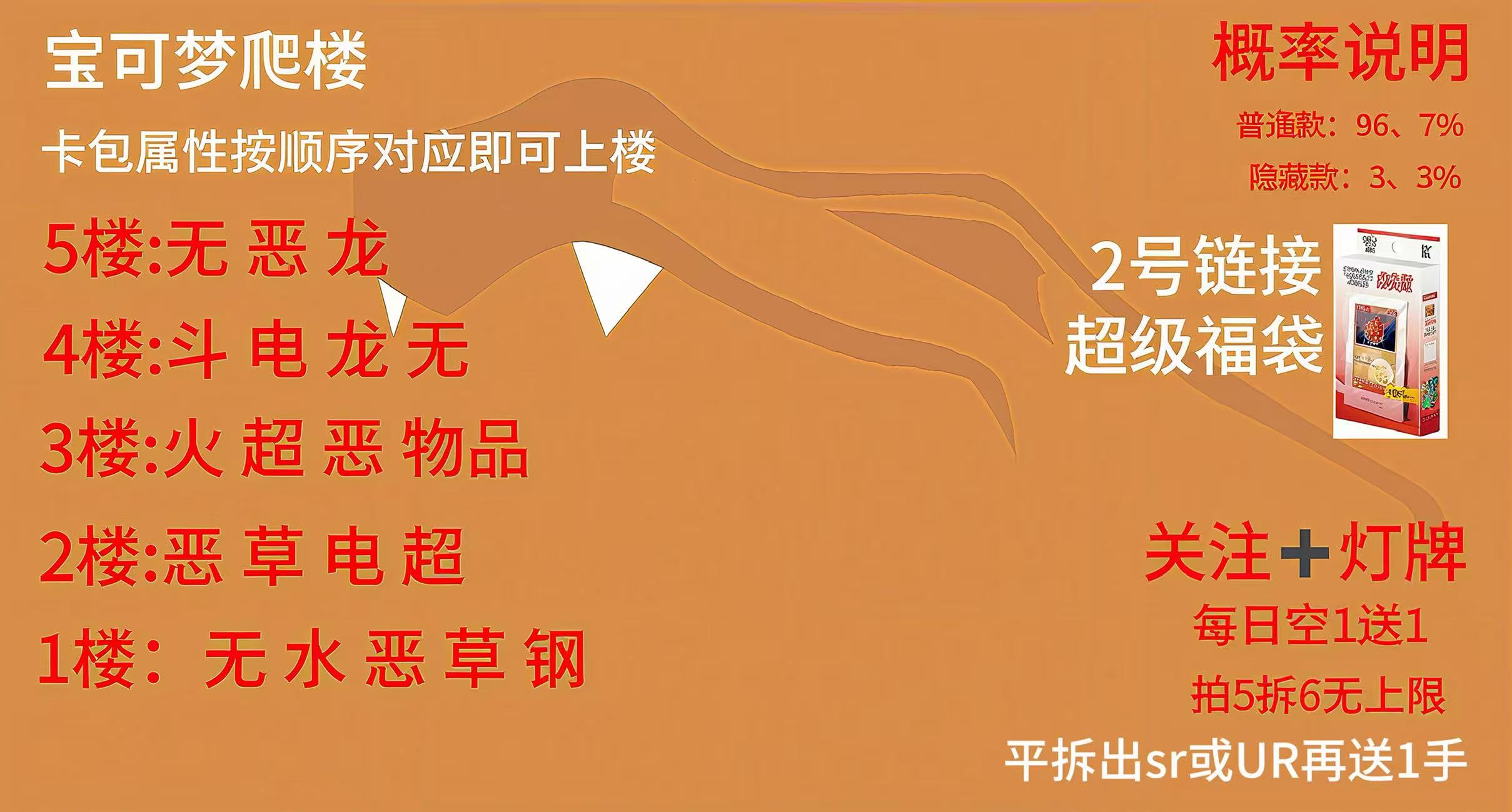 PTCG/宝可梦卡牌【宝可梦爬楼】13.0