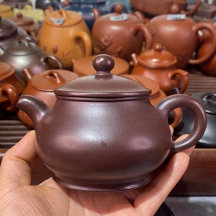 茶壶紫砂微瑕处理一把