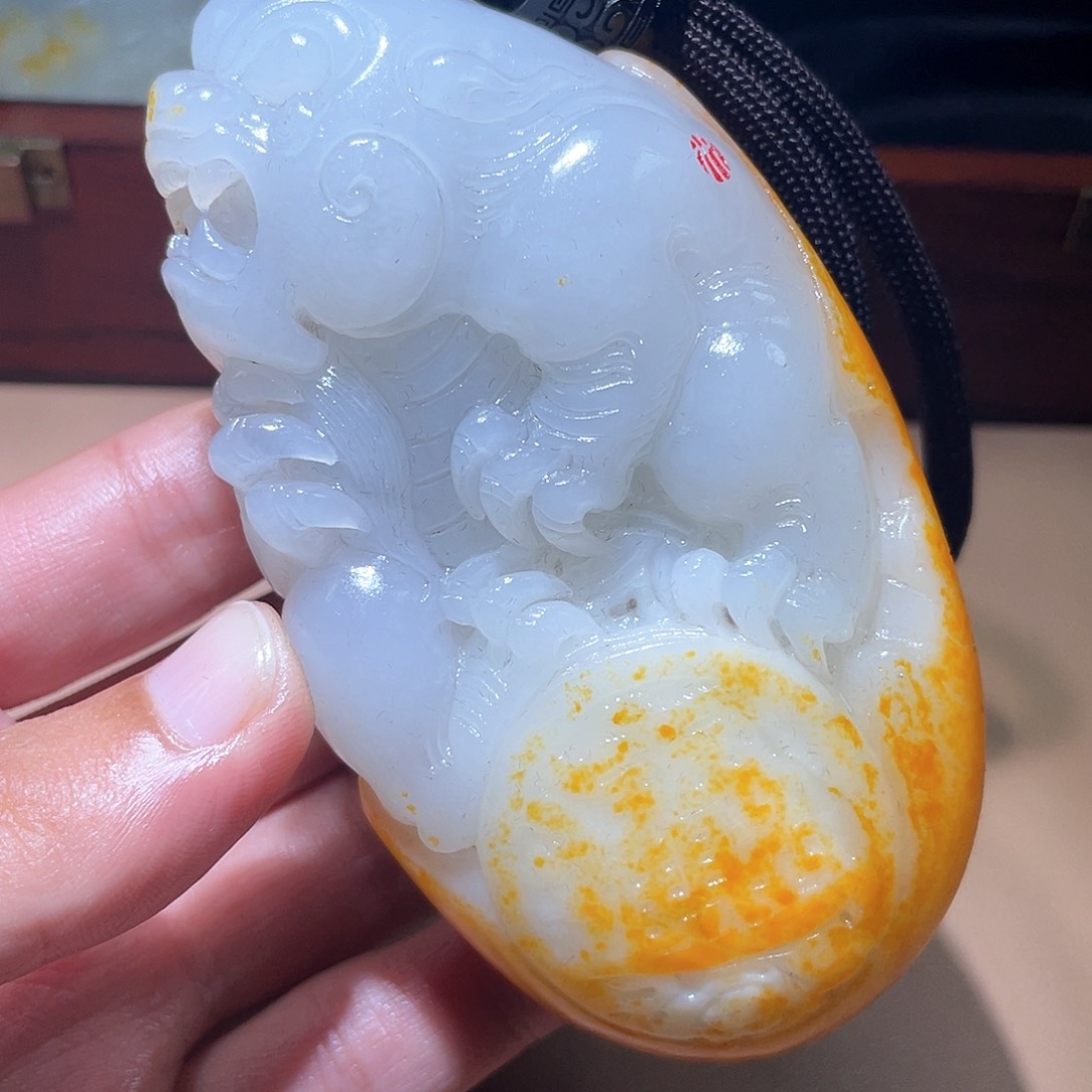 和田玉颈饰未镶嵌A7 