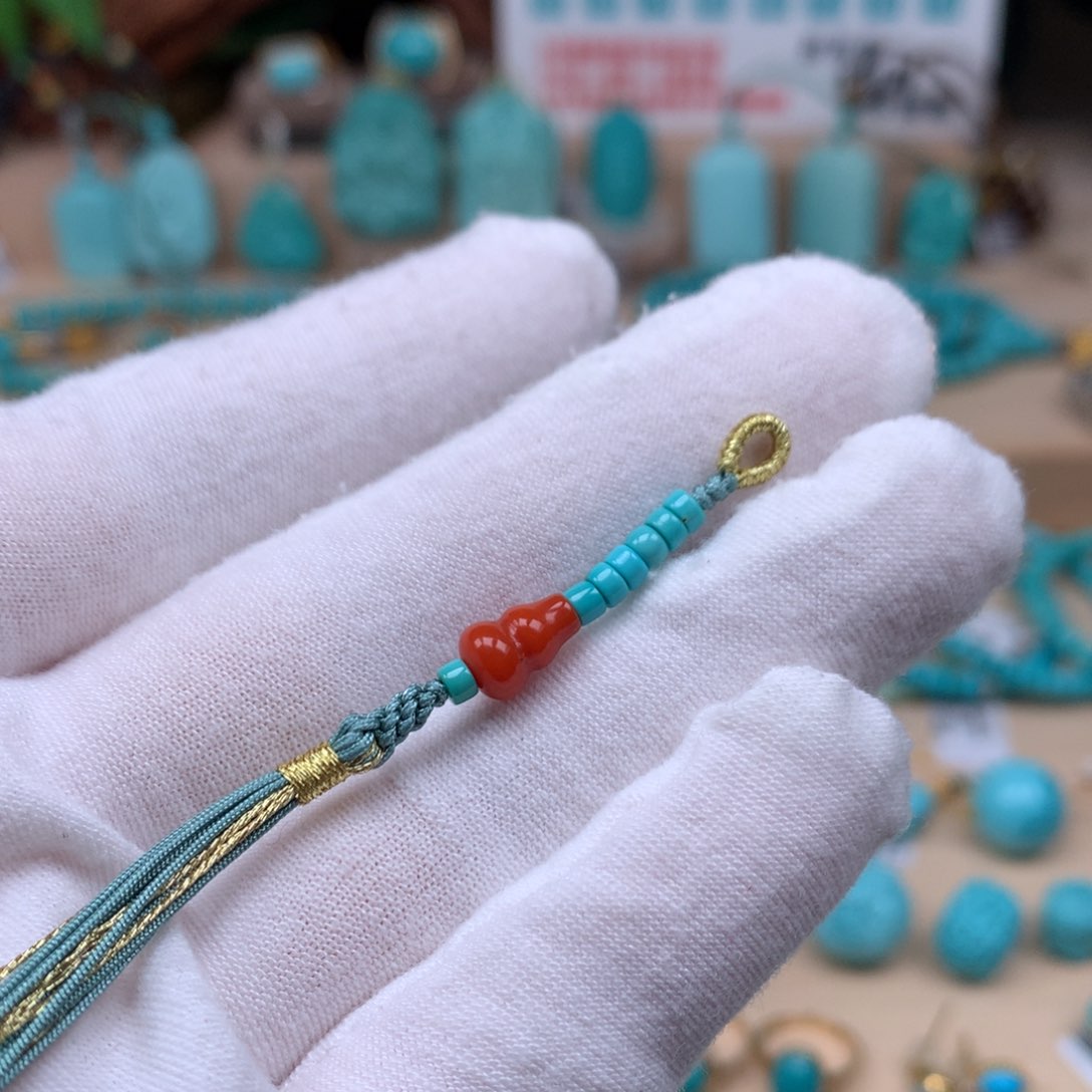 绿松石珠宝奇石未镶嵌