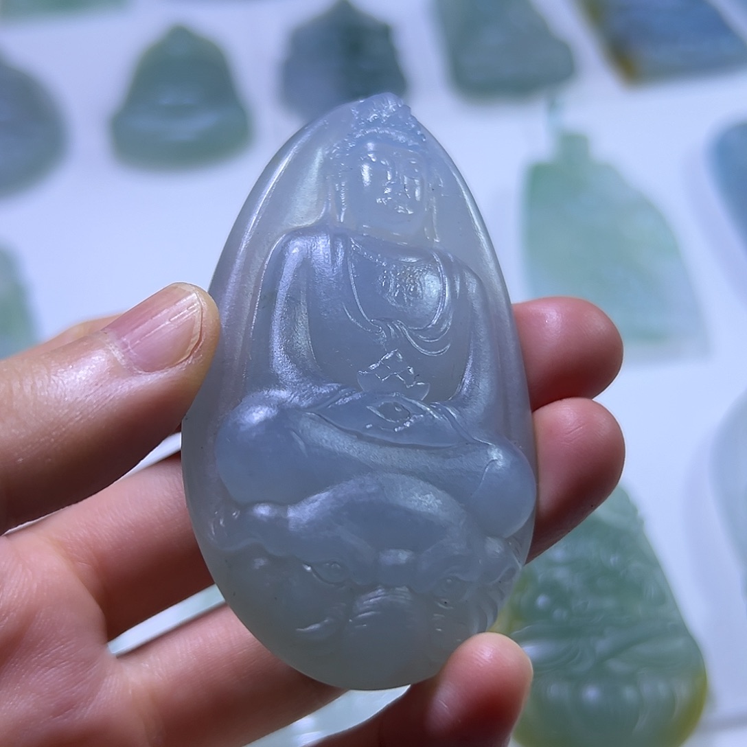 未镶嵌定制翡翠挂件