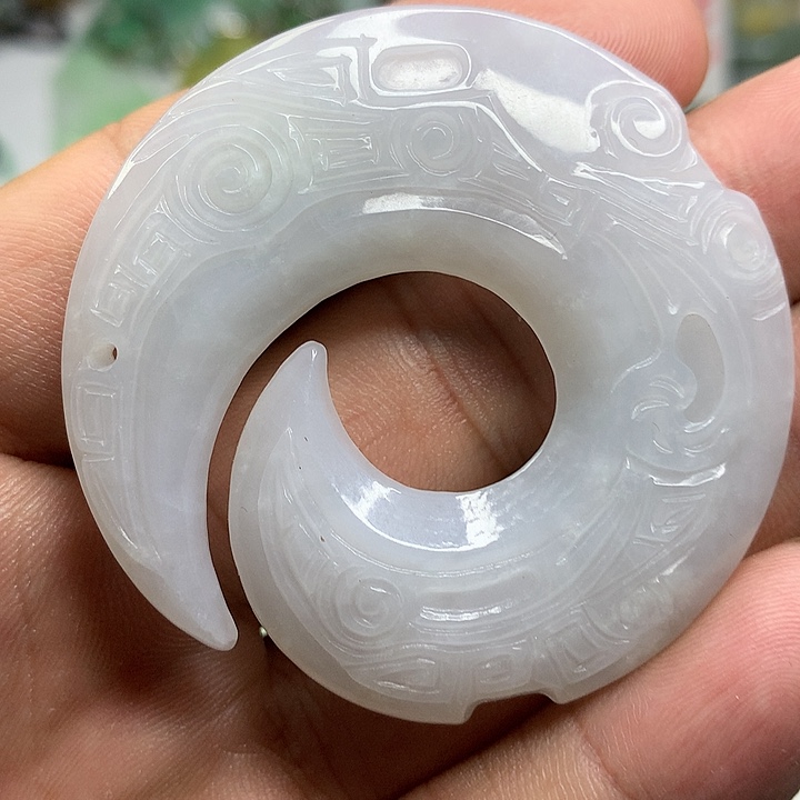 余***M翡翠未镶嵌吊坠(赠链)吊坠