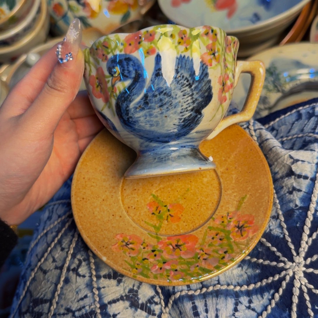 瓷片景德镇陶瓷手工手绘