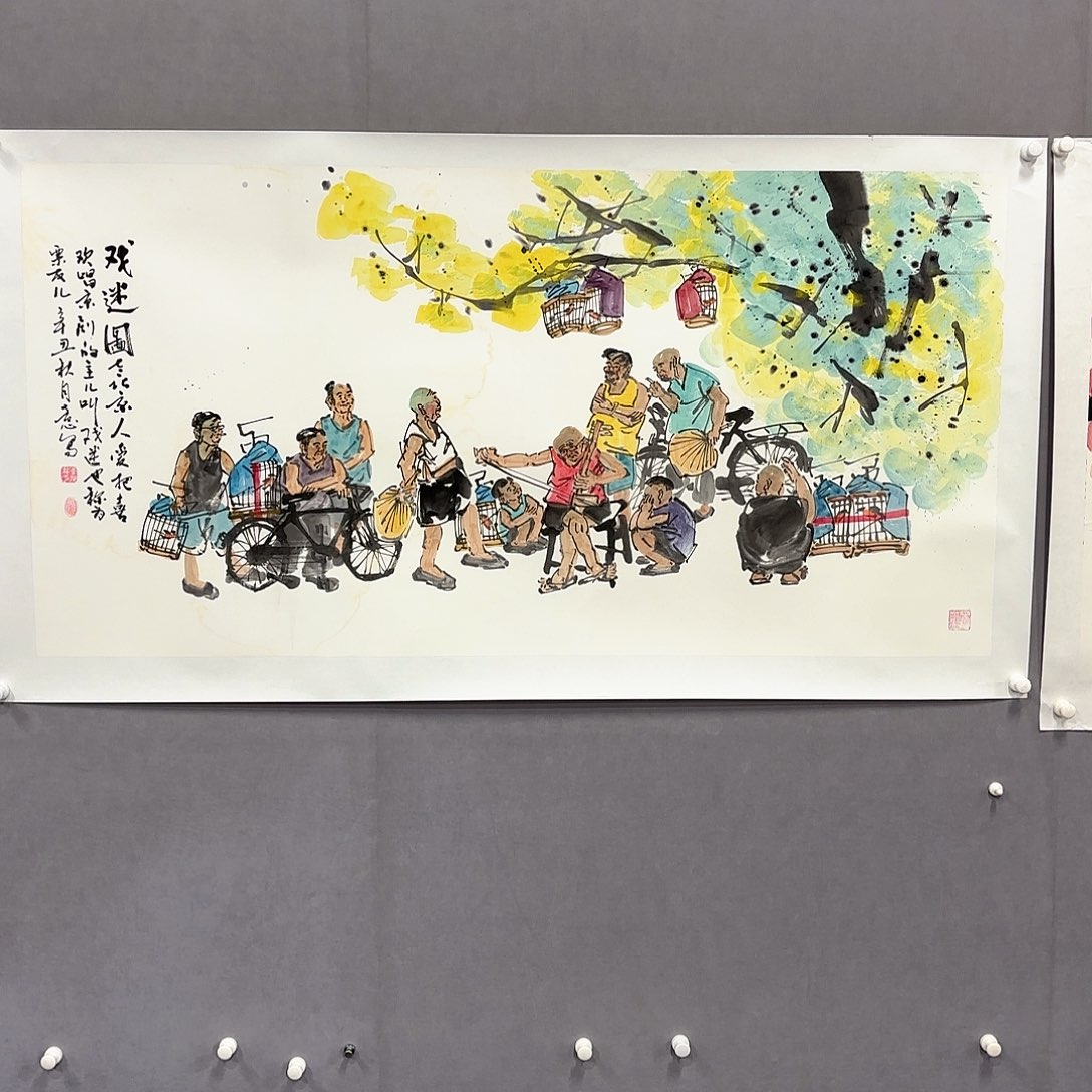国画国画纯手绘作品请放心去藏