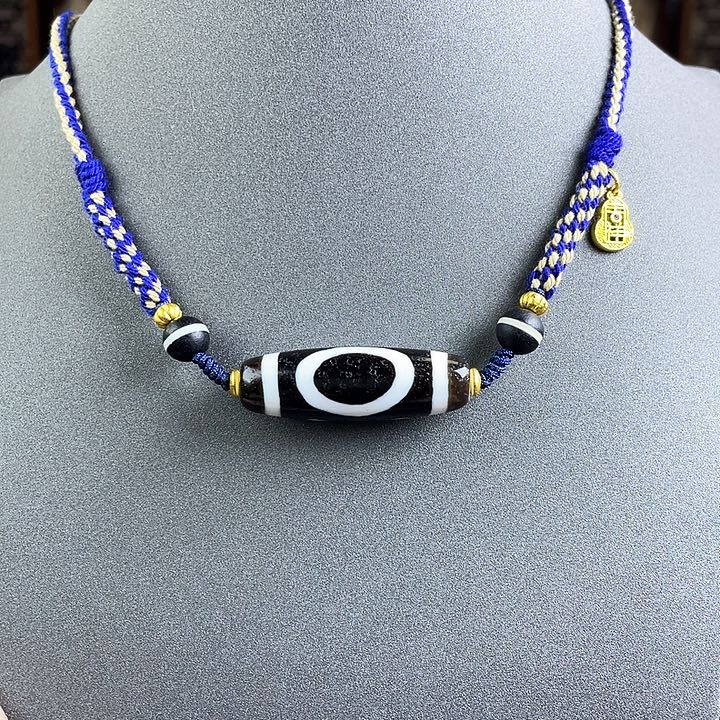 玛瑙/玉髓颈饰合金