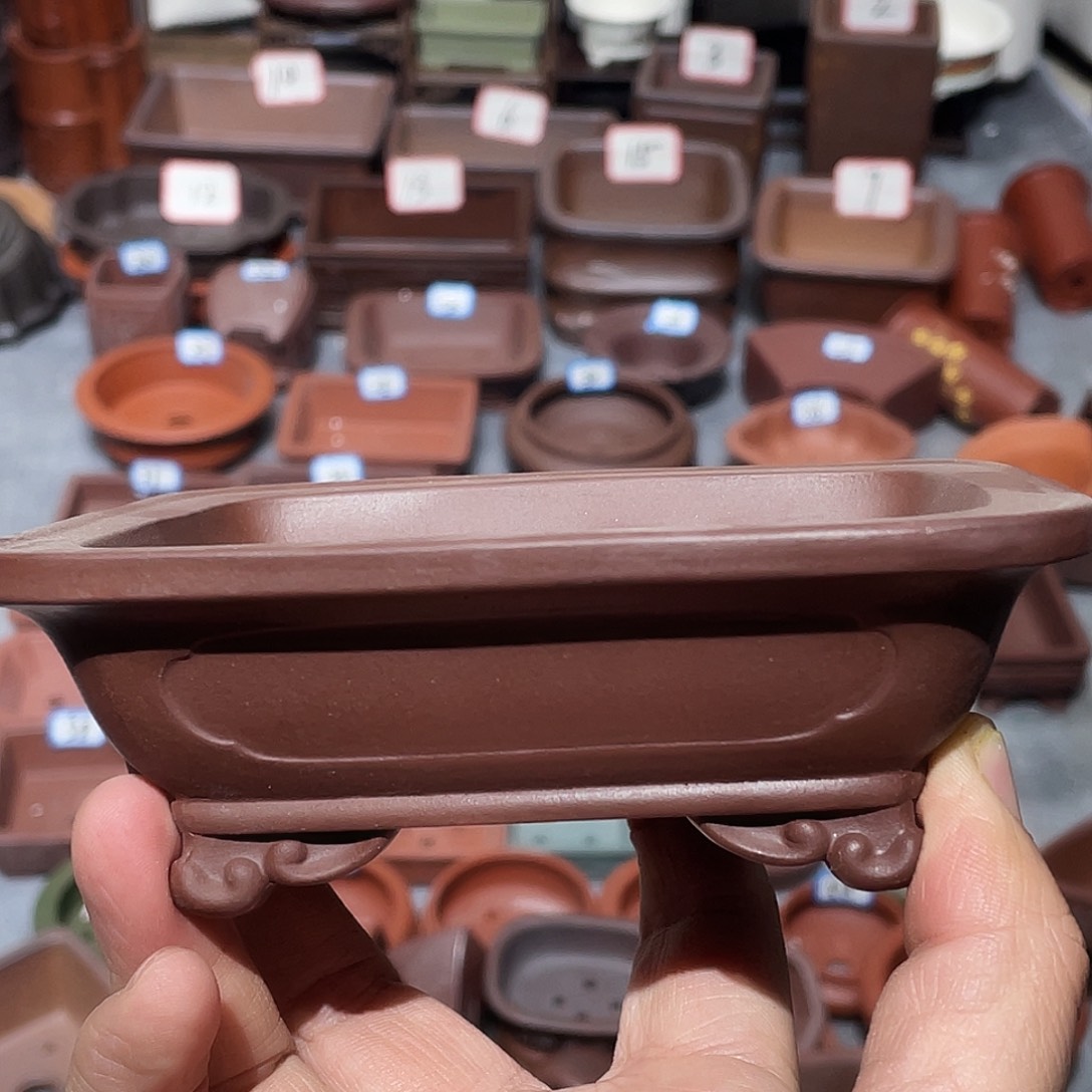 紫砂紫砂小盆10.5*9*3