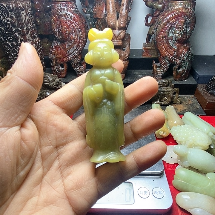 和田玉挂件未镶嵌