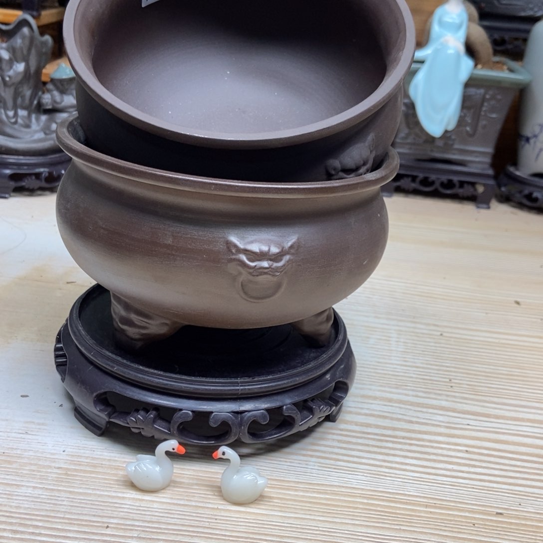 瓷片陶瓷花盆陶瓷艺术