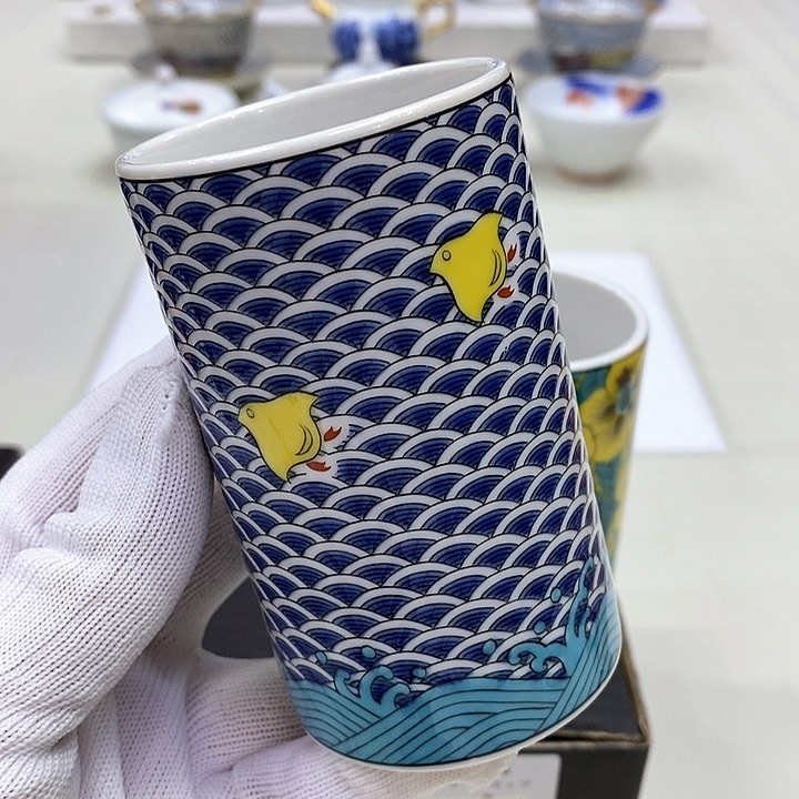 摆件九谷正品保真