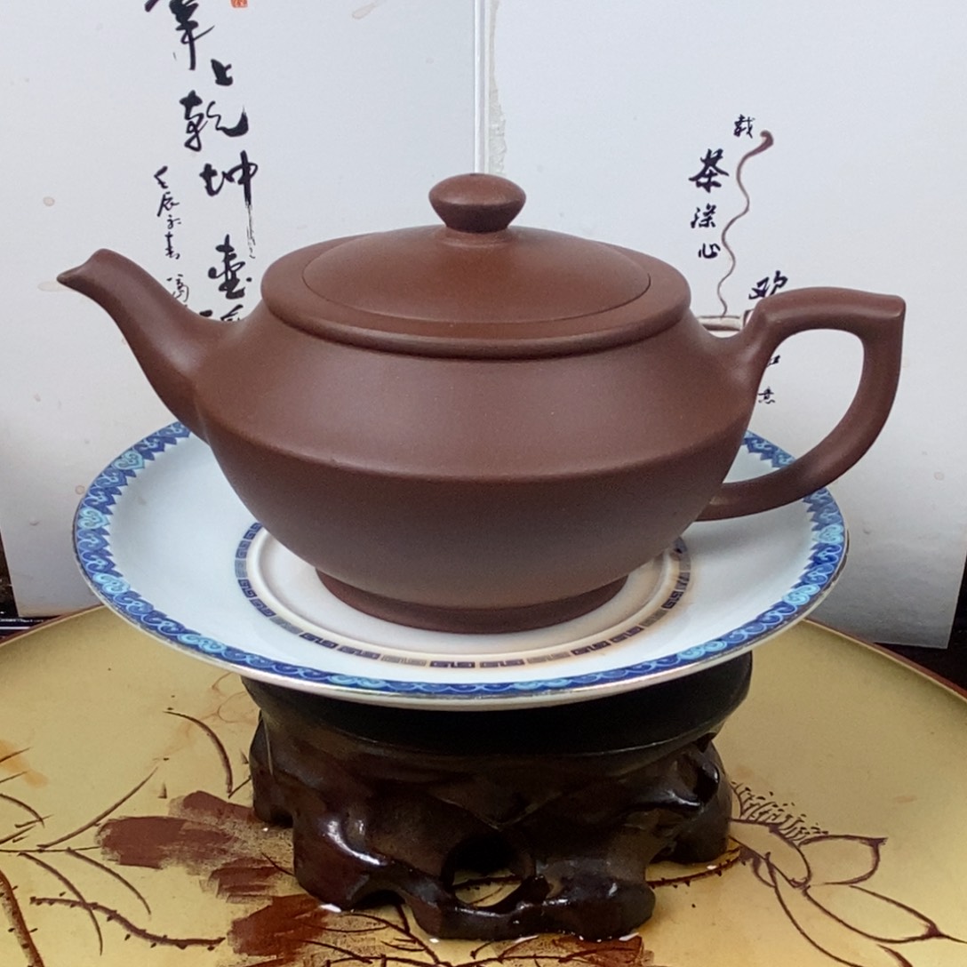 紫砂茶壶底槽清300容量