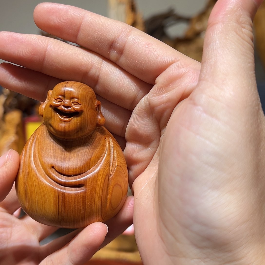 柏木（崖柏）北*崖柏木手把件摆件