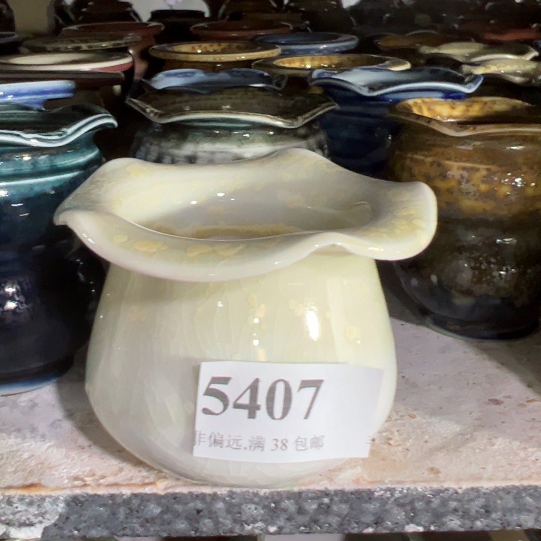 陶瓷景德镇手工花盆