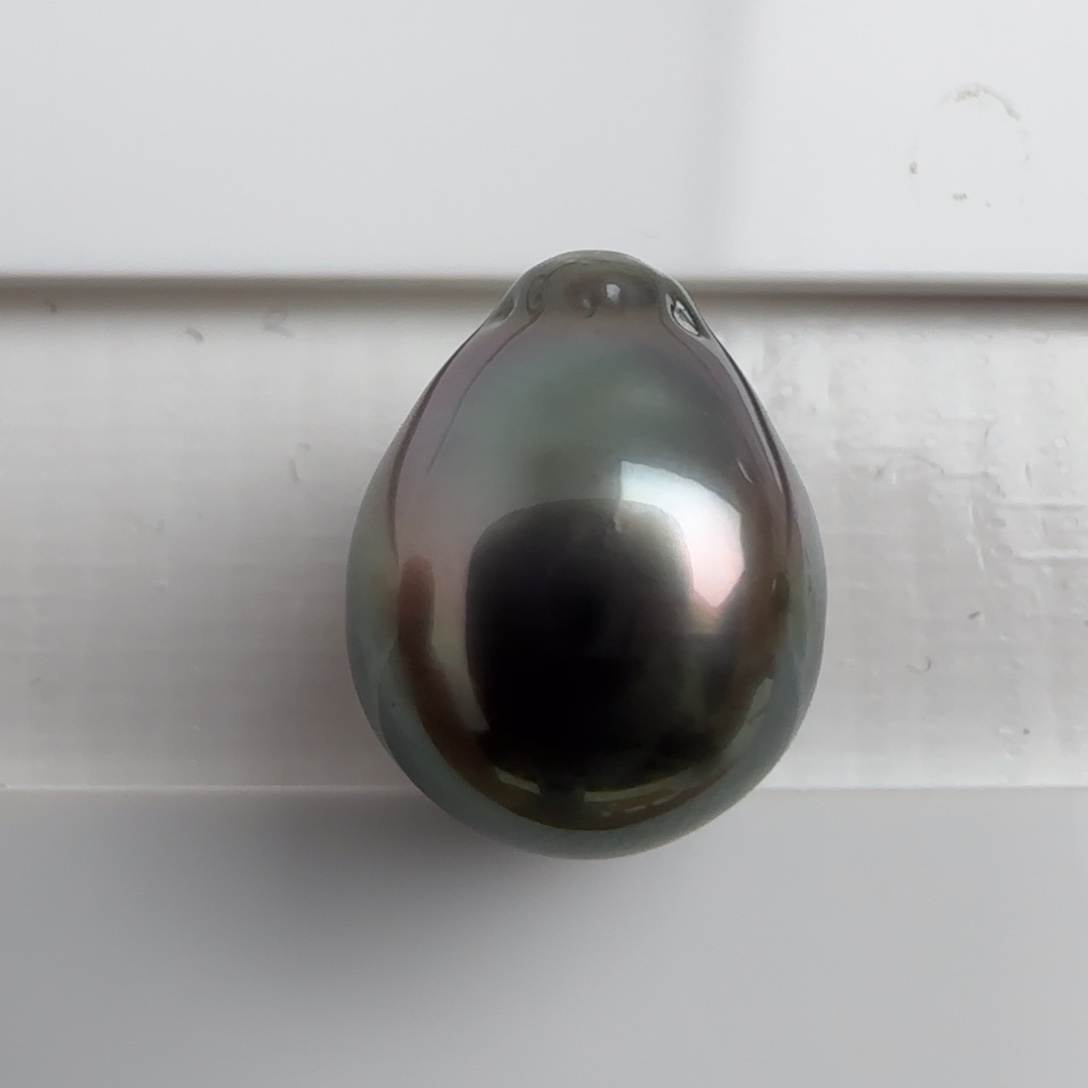 海水珍珠裸珠大溪地10.5水滴 不鉴赏 可定制