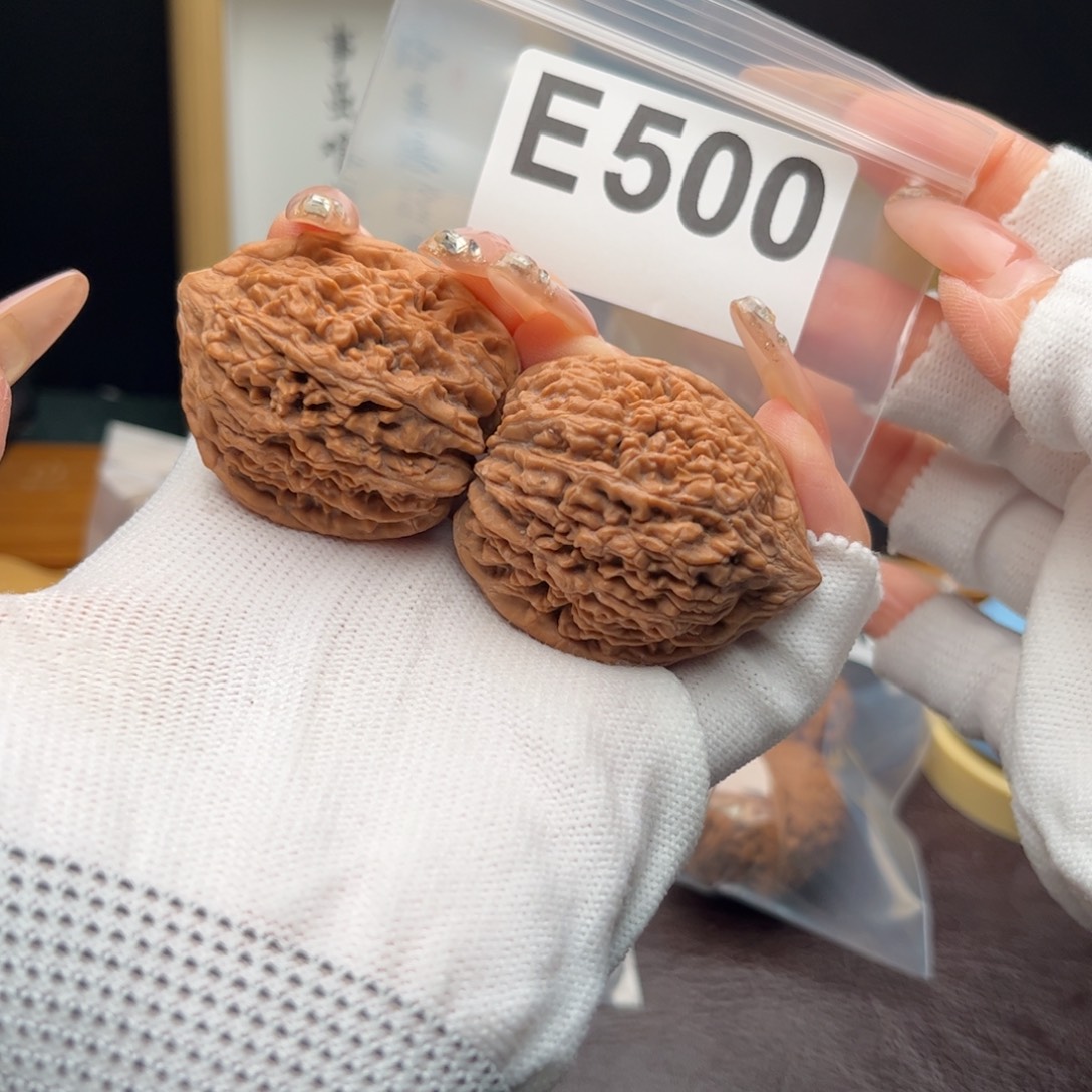 文玩核桃把件37大蒜头e500