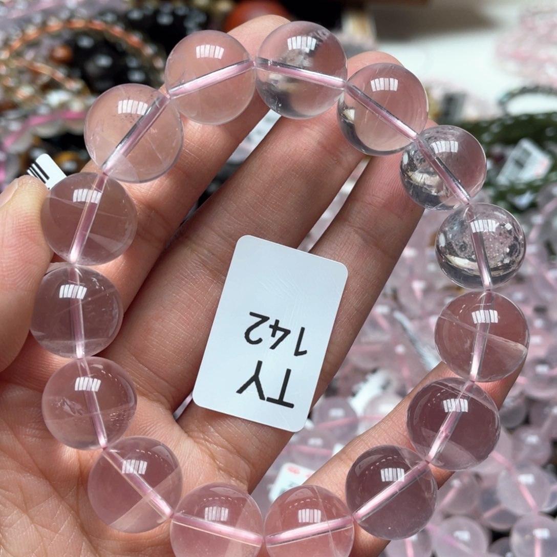 水晶手串未镶嵌多样性