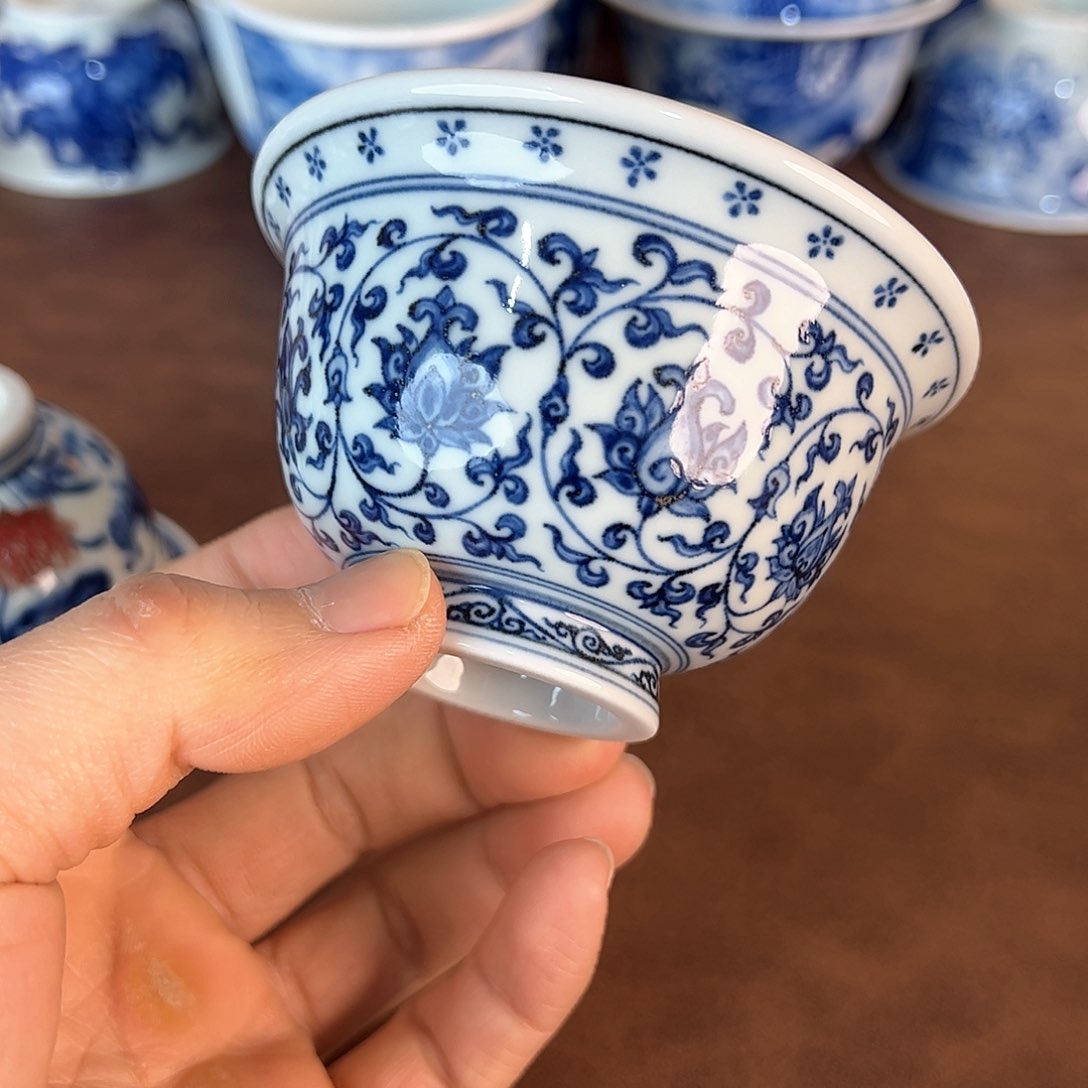 杯V****n景德镇全手工手绘陶瓷