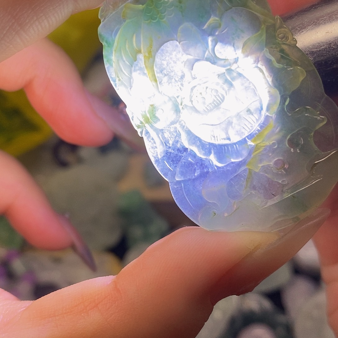 散珠翡翠天然翡翠