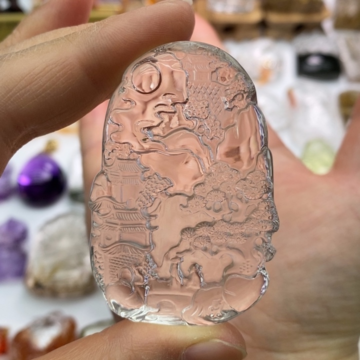 水晶颈饰未镶嵌L*定制