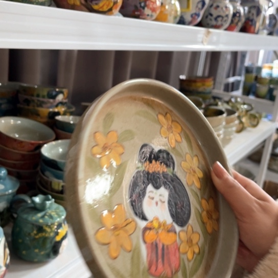 炉景德镇釉下手绘陶瓷 