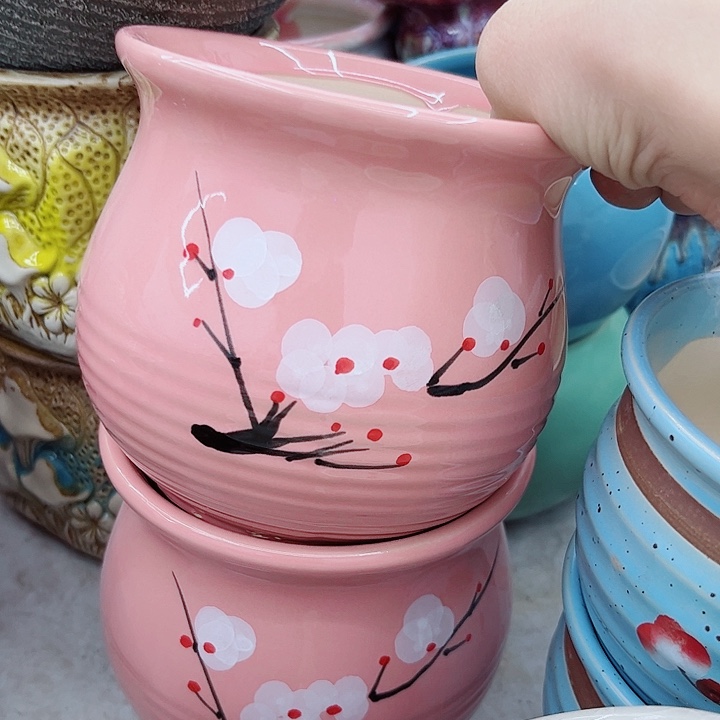 多肉绿植陶瓷花盆