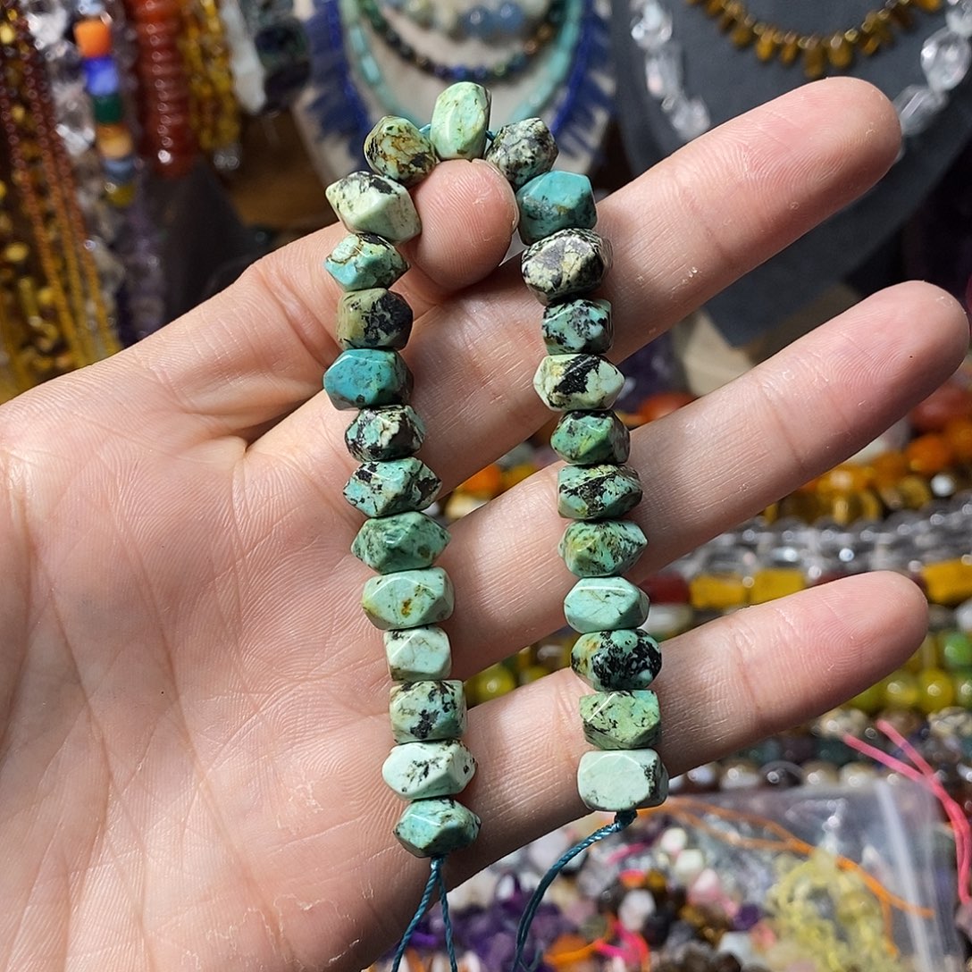 石英质玉未镶嵌，天然非洲松冲角10mm，