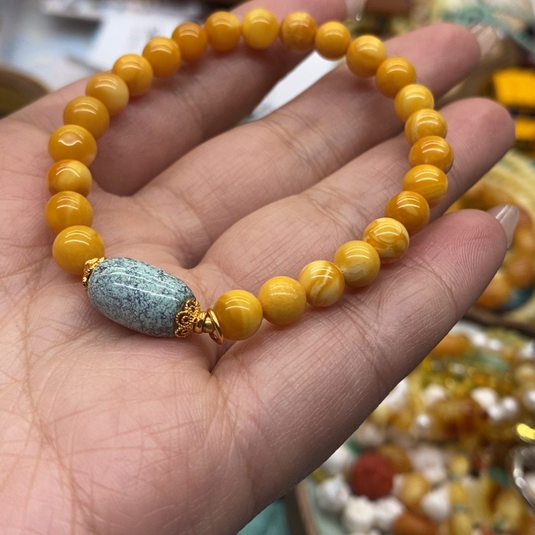 【闪购商品】琥珀裸石未镶嵌咖*琥珀