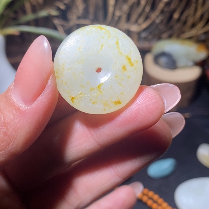 和田玉吊坠(不含链)未镶嵌