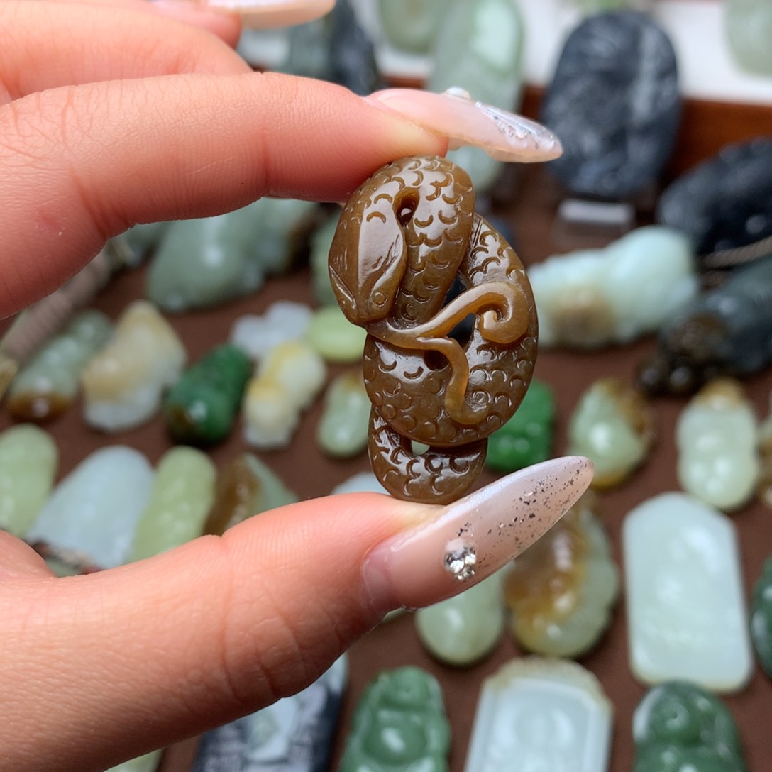 和田玉挂件未镶嵌