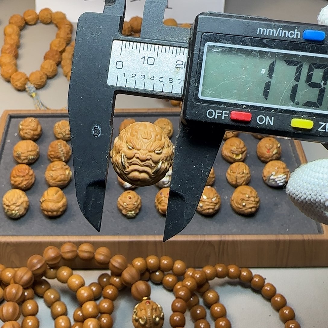 吊坠猴头核桃一物一图