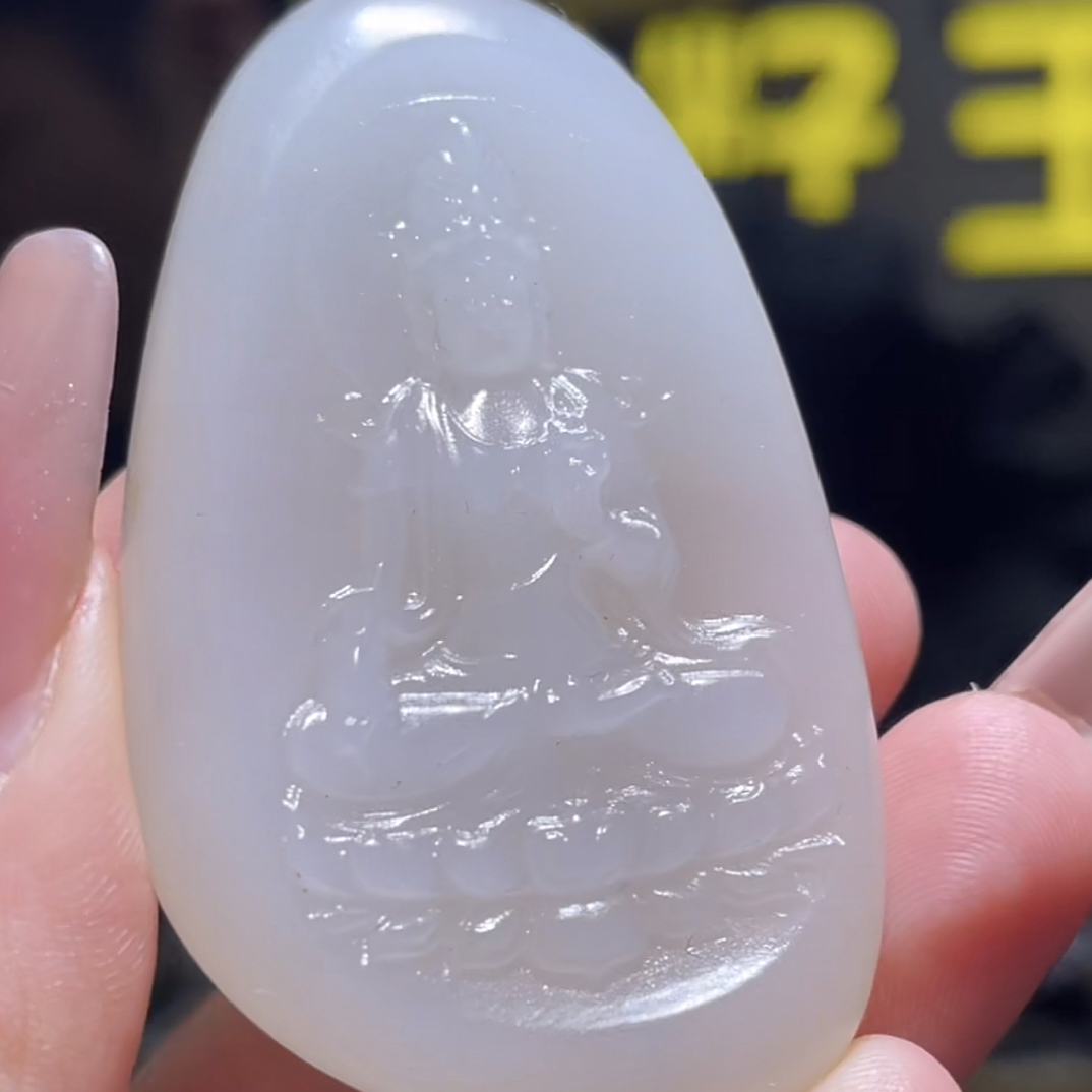 和田玉手把首饰珠宝拍一发一D