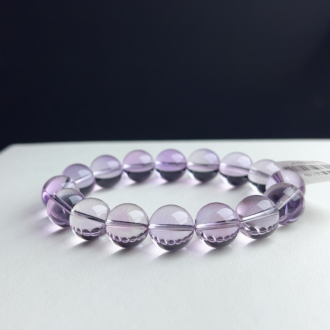 手链未镶嵌水晶紫水晶13.3mm51
