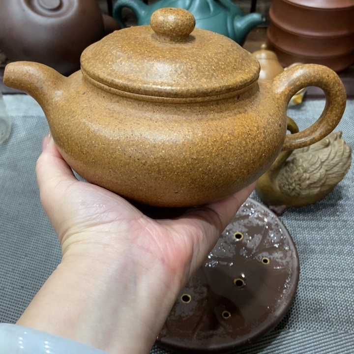 小***刀紫砂茶壶宜兴紫砂