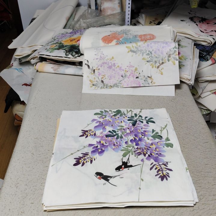 黄***）国画落款后台备注