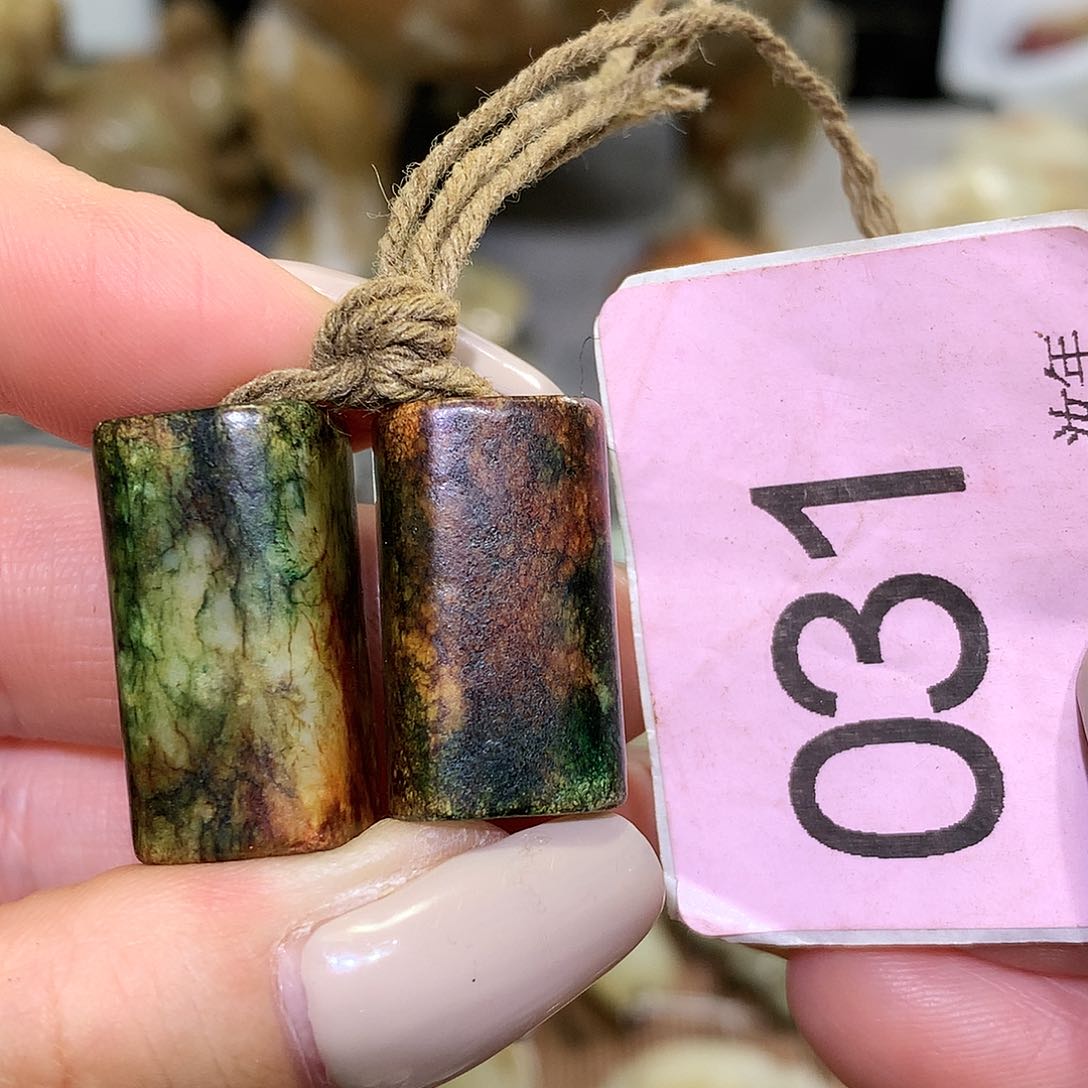 颈饰未镶嵌和田玉不****单