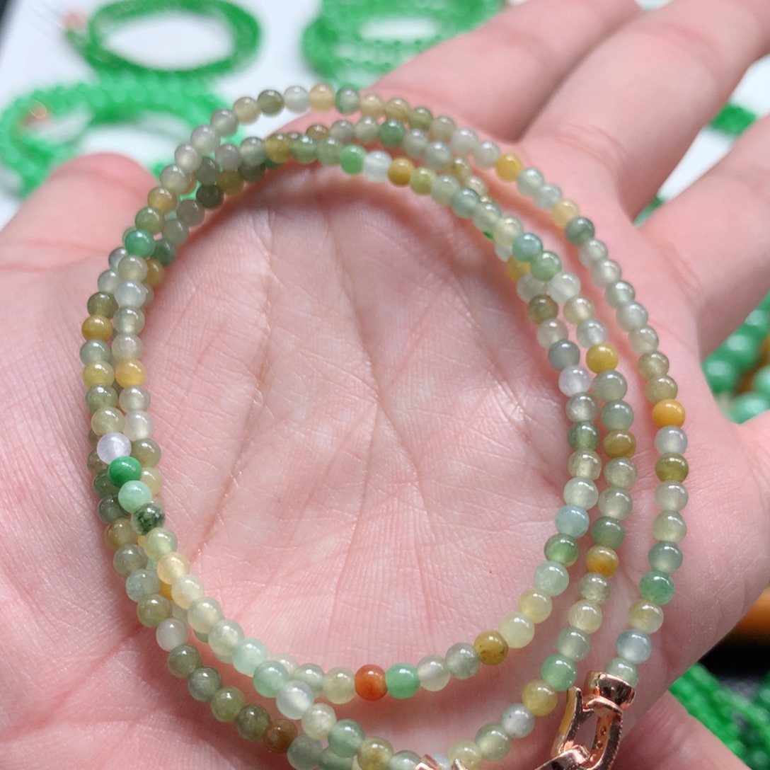 翡翠未镶嵌手链翡翠