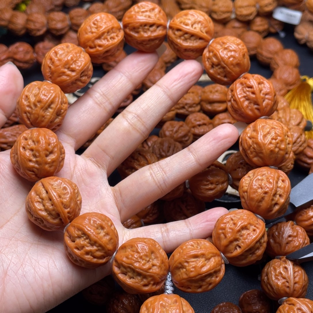 文玩核桃手串粗筋111
