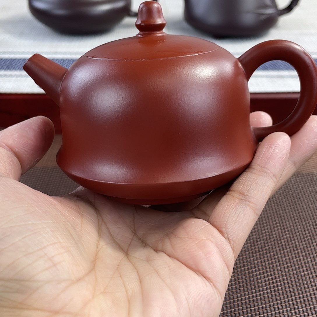 朱泥壶原矿朱泥渔翁器型