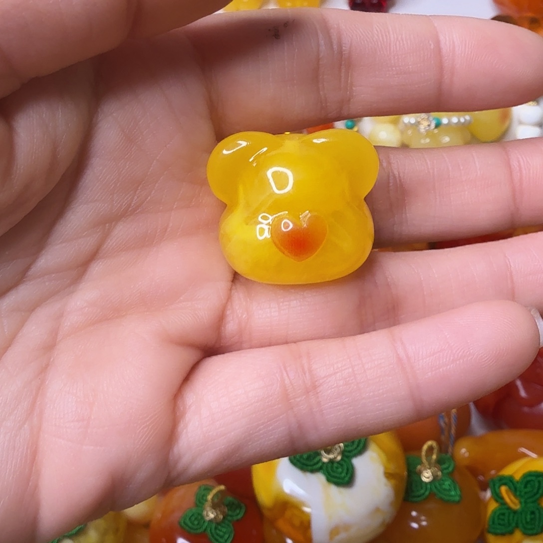 一***你非金属熊头单颗单颗