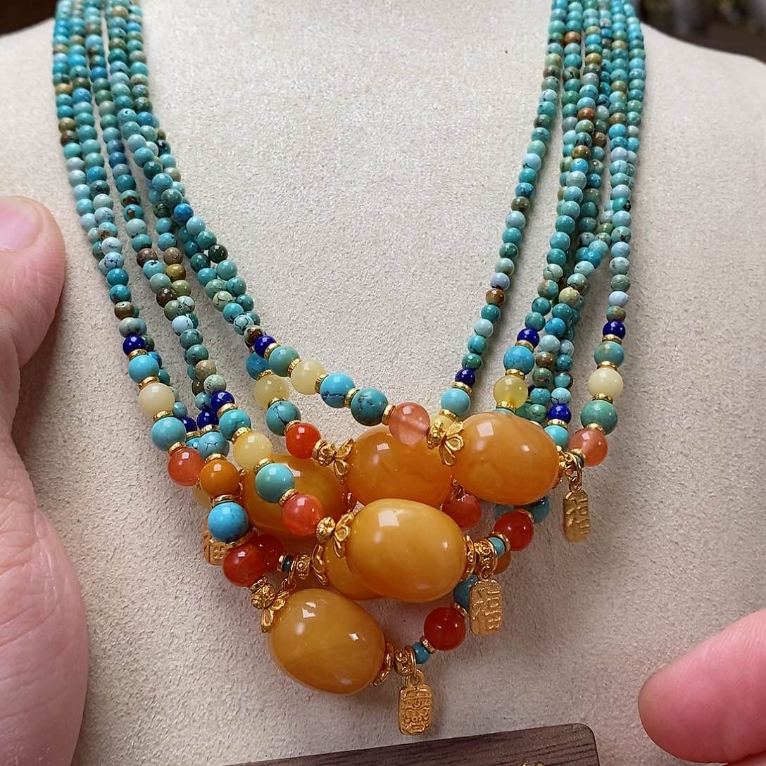 绿松石珠宝奇石未镶嵌