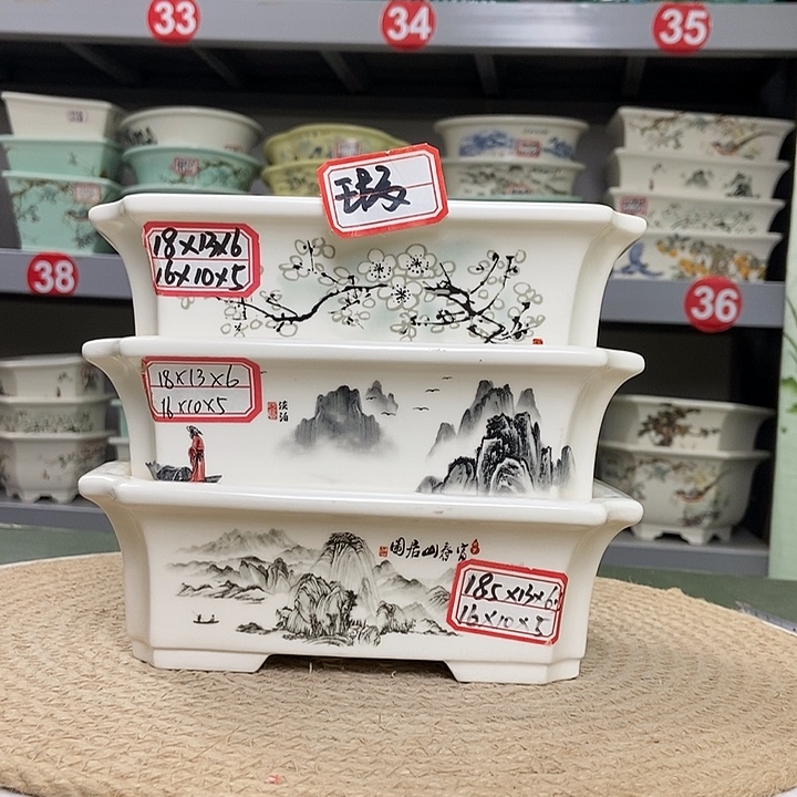 紫砂紫砂花盆0217