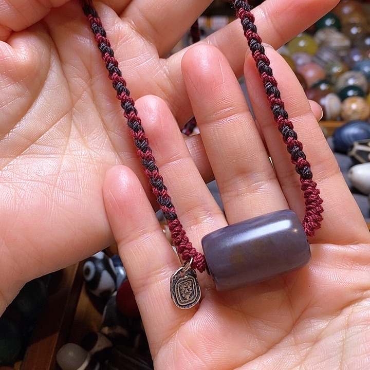 玛瑙/玉髓手串未镶嵌视***5