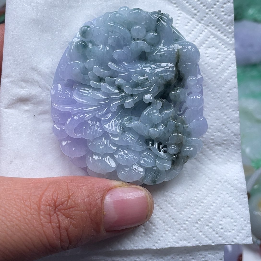 颈饰未镶嵌翡翠翡玉缘翡翠