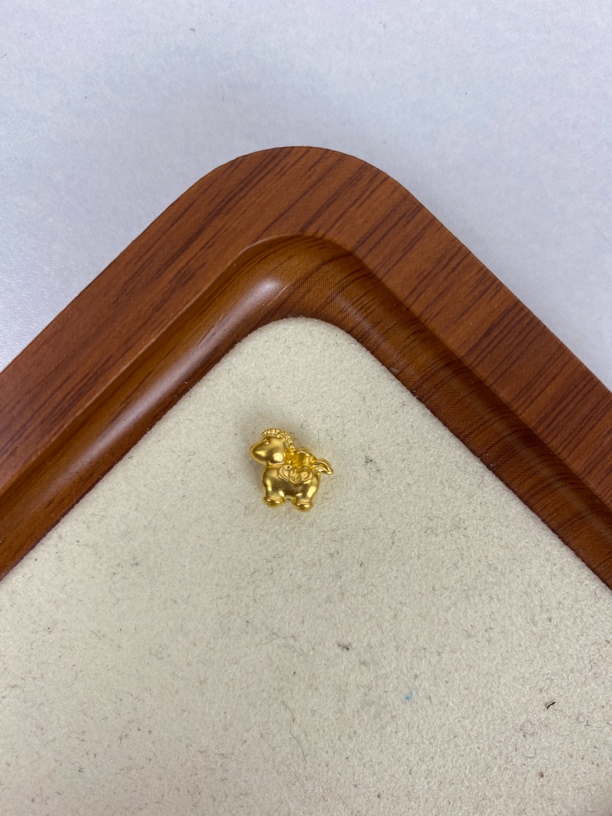 0.21g马上有财足金999，先鉴定后发货