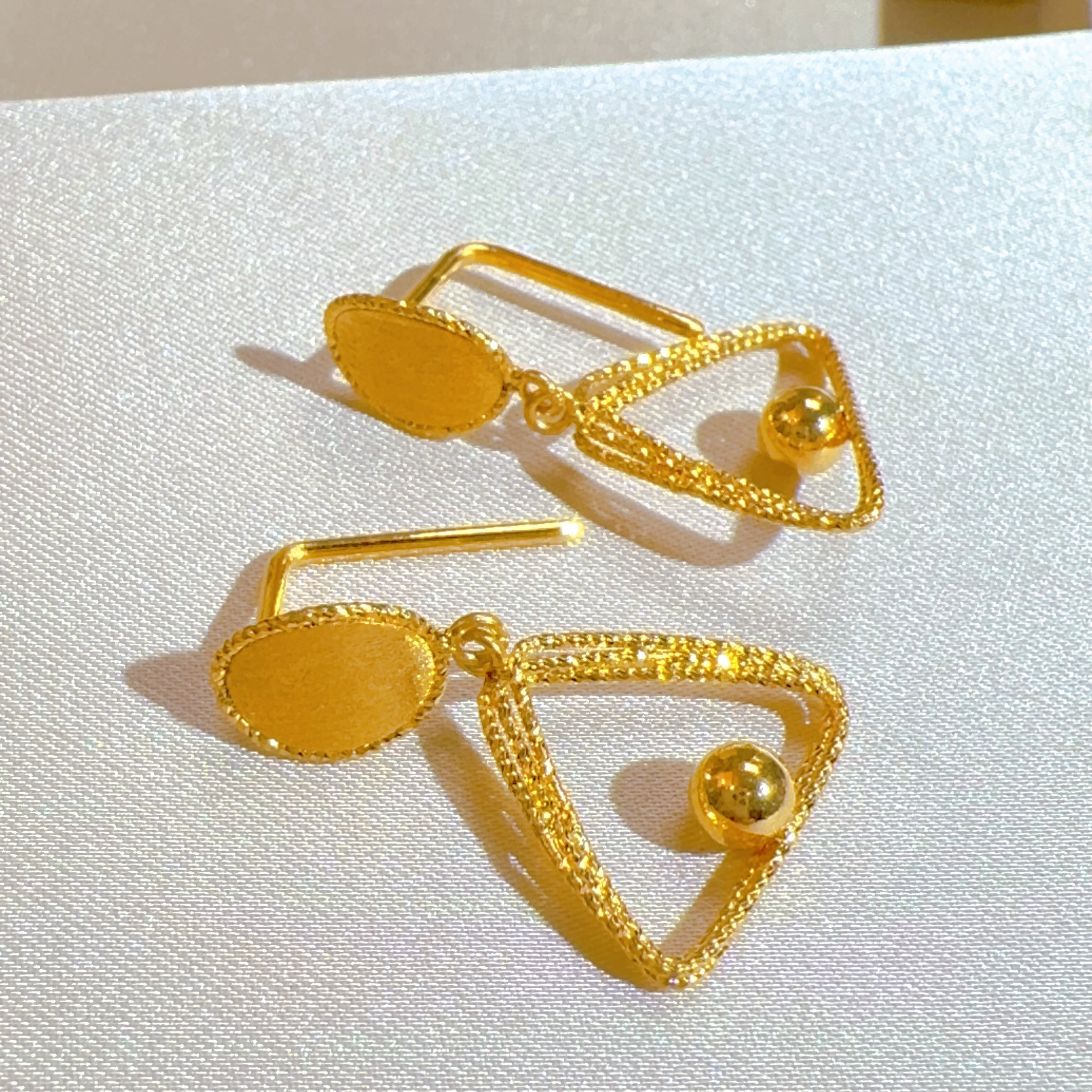 足金999时尚耳饰3.98g