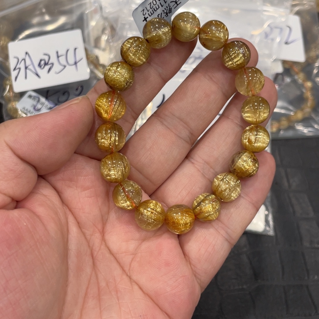 水晶手链未镶嵌aaa0212钛晶