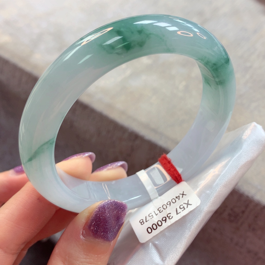 翡翠手镯未镶嵌24号85