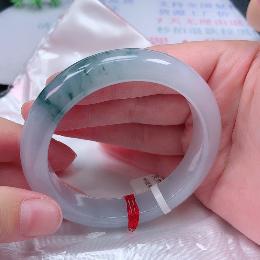 【闪购商品】未镶嵌手镯翡翠文58 57