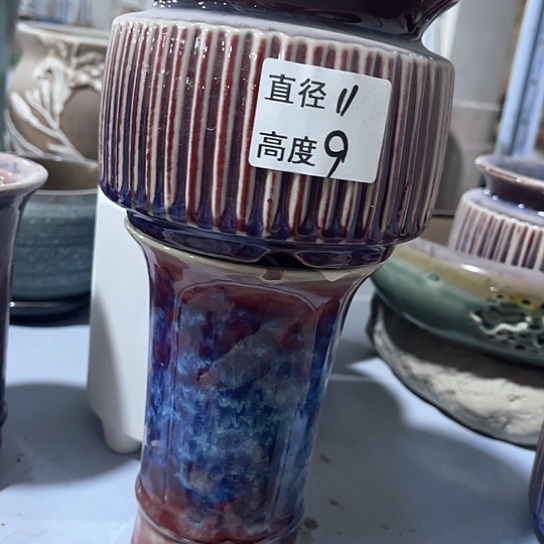 多肉绿植陶瓷花盆9.9包邮