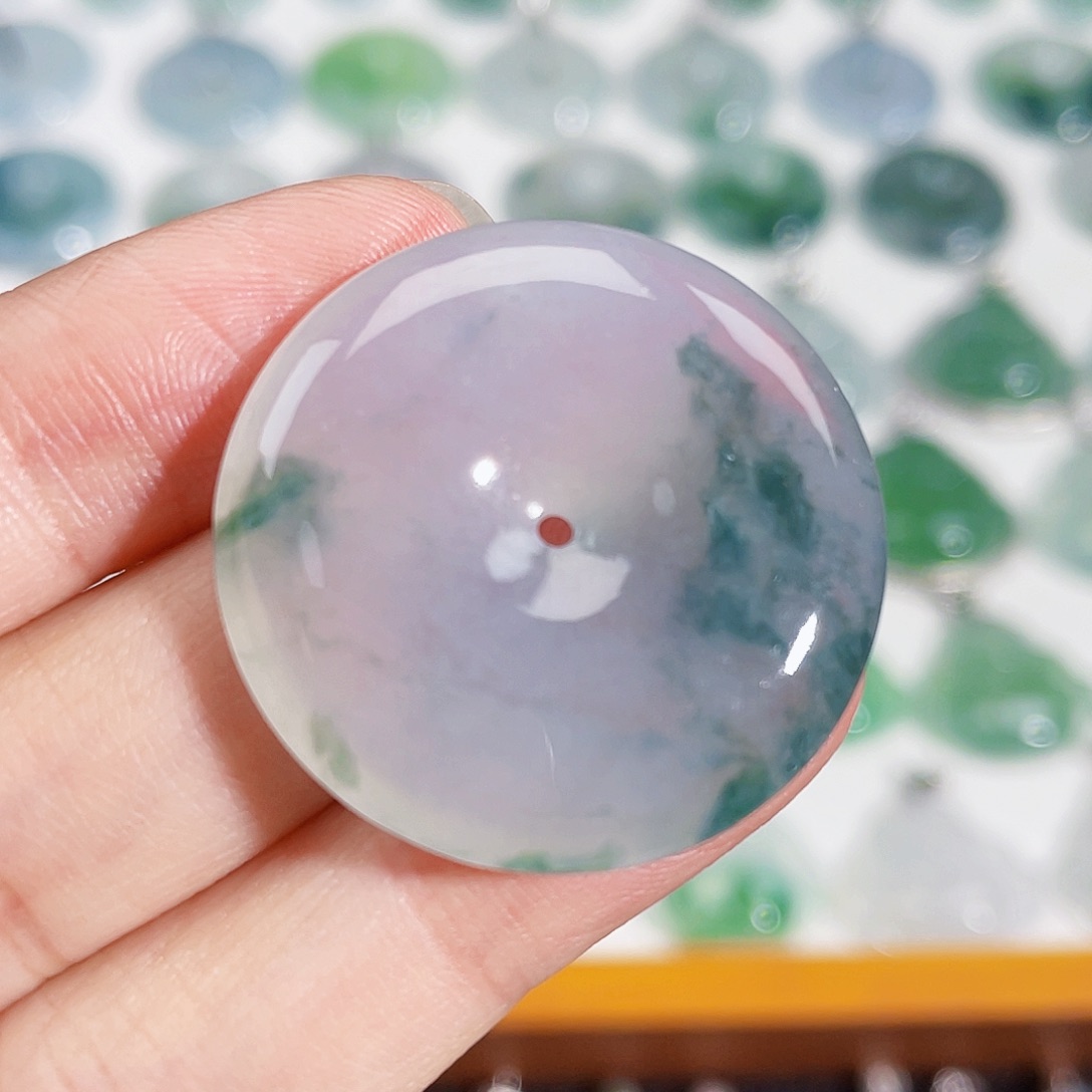 颈饰未镶嵌翡翠吊坠